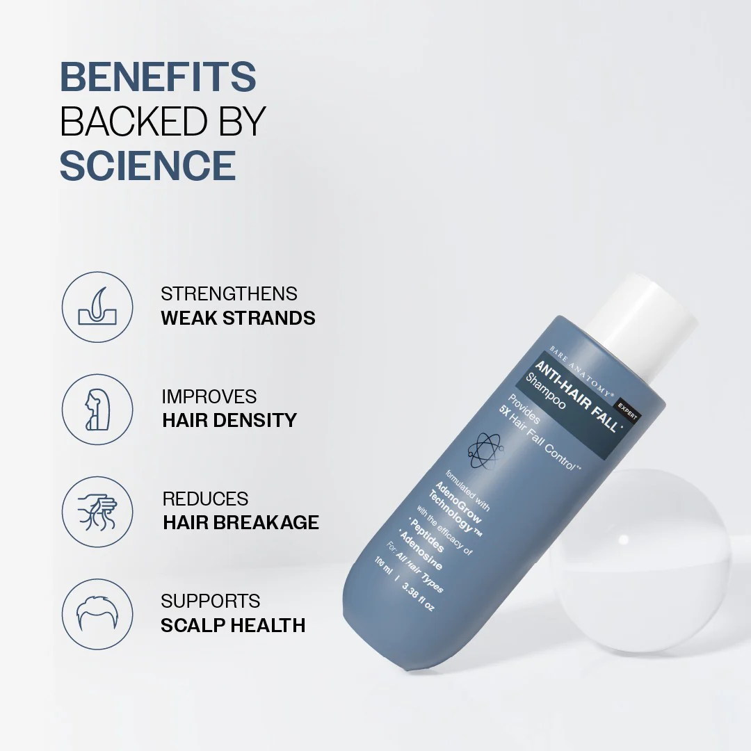 Hair Fall Control Shampoo with Peptides - 100 ml - Image 3