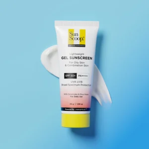 Ceramides & Rice Water Gel Sunscreen for Oily Skin, SPF 50+ PA++++ (45g)