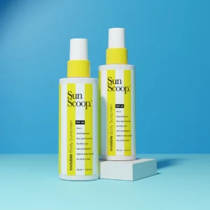 Invisible Sunscreen Spray for Body | SPF 60, PA++++ |125 ml | Pack of 2