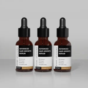 Advanced Hair Growth Serum with Redensyl, Rosemary, Rice Water - 30 ml | Pack of 3